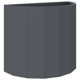 Planter Anthracite 60 x 30 x 50 cm Steel