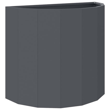 Planter Anthracite 60 x 30 x 50 cm Steel