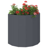 Planter Anthracite 60 x 30 x 50 cm Steel