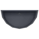 Planter Anthracite 60 x 30 x 50 cm Steel