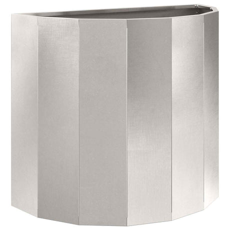Planter Silver 60 x 30 x 50 cm Stainless Steel