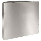 Planter Silver 60 x 30 x 50 cm Stainless Steel