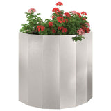Planter Silver 60 x 30 x 50 cm Stainless Steel