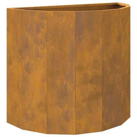 Planter Rusty 60 x 30 x 50 cm Weathering Steel