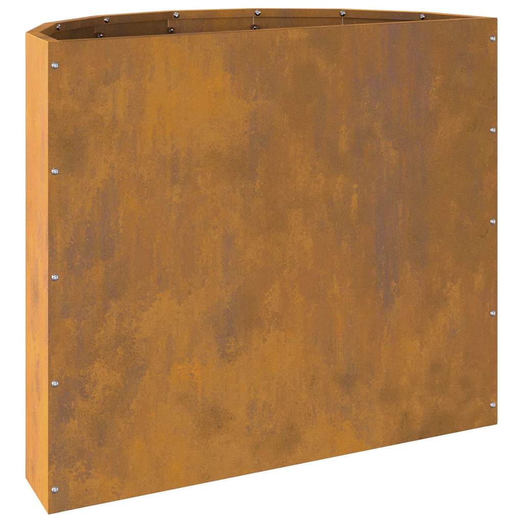 Planter Rusty 60 x 30 x 50 cm Weathering Steel