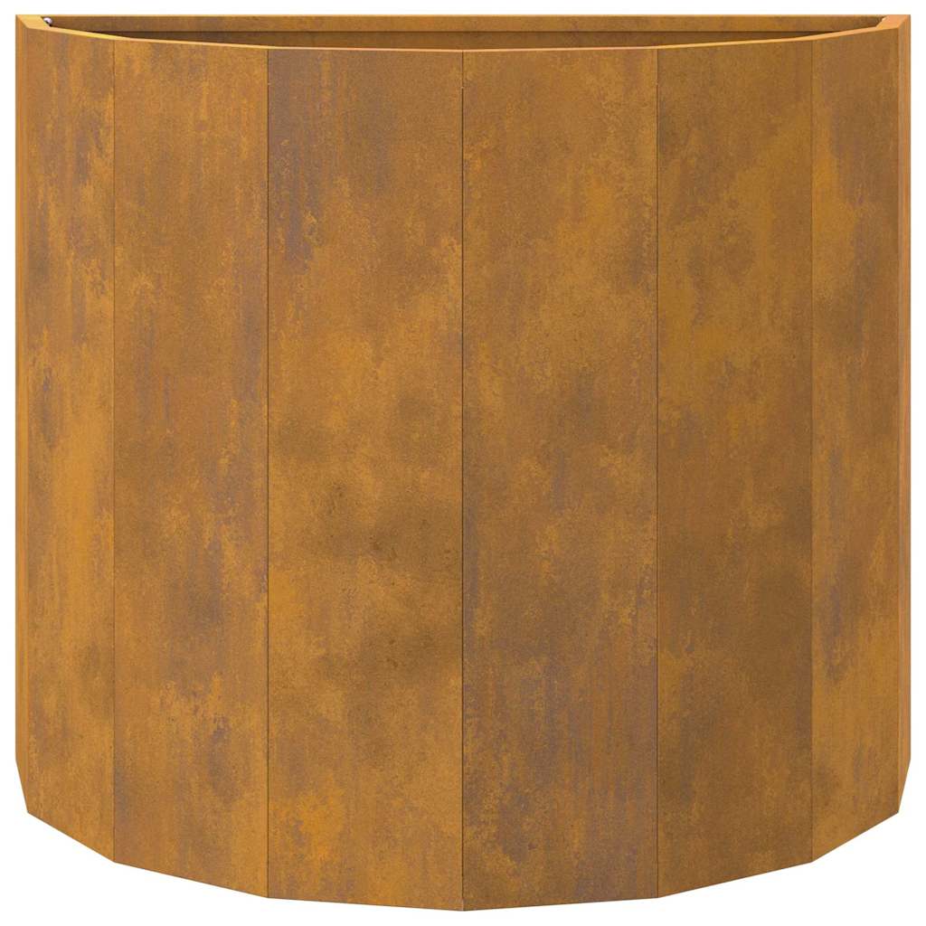 Planter Rusty 60 x 30 x 50 cm Weathering Steel