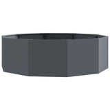 Planter Anthracite 120 x 120 x 35 cm Steel
