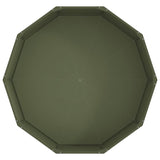 Planter Olive Green 120 x 120 x 35 cm Steel