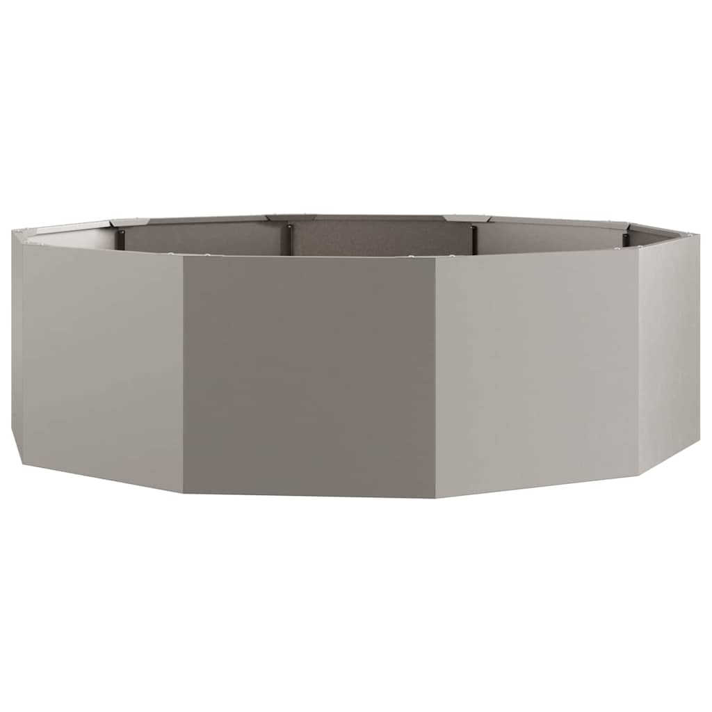 Planter Rusty 120 x 120 x 35 cm Weathering Steel