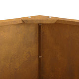 Planter Rusty 90 x 90 x 35 cm Weathering Steel