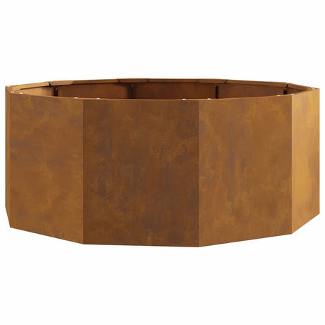 Planter Rusty 90 x 90 x 35 cm Weathering Steel
