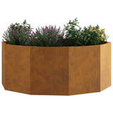 Planter Rusty 90 x 90 x 35 cm Weathering Steel
