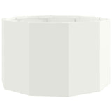 Planter White 60 x 60 x 35 cm Steel