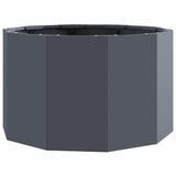 Planter Anthracite 60 x 60 x 35 cm Steel