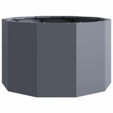 Planter Anthracite 60 x 60 x 35 cm Steel