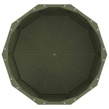 Planter Olive Green 60 x 60 x 35 cm Steel