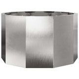 Planter Silver 60 x 60 x 35 cm Stainless Steel