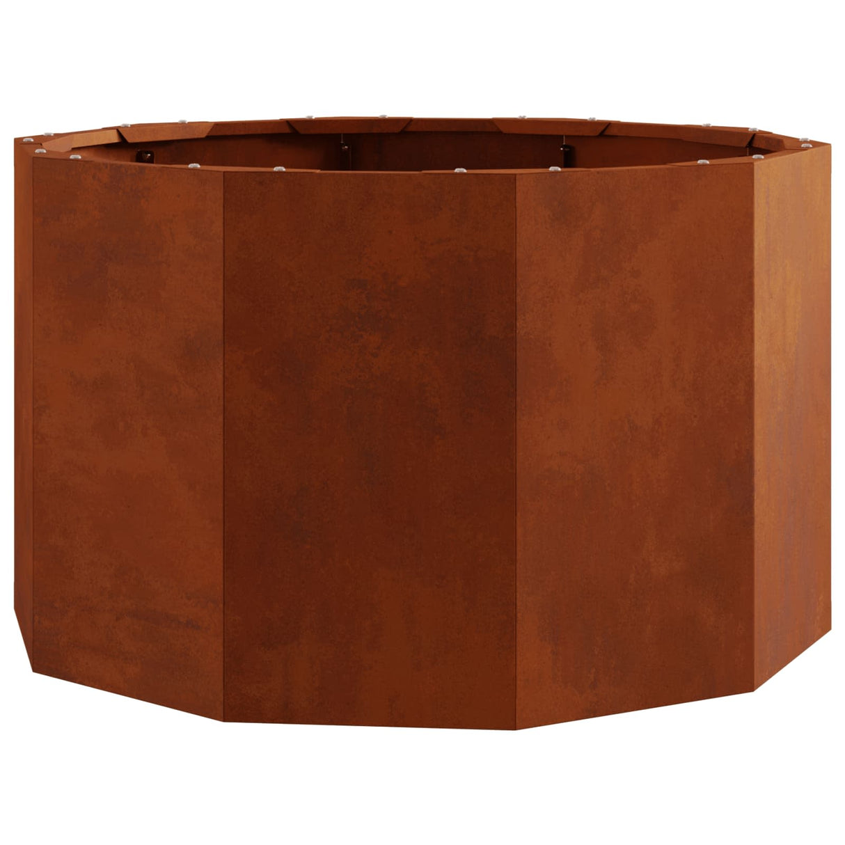 Planter Rusty 60 x 60 x 35 cm Weathering Steel