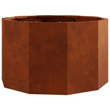 Planter Rusty 60 x 60 x 35 cm Weathering Steel