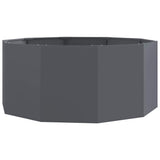 Planter Anthracite 120 x 120 x 50 cm Steel