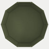 Planter Olive Green 120 x 120 x 50 cm Steel