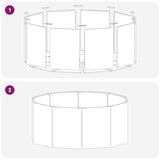 Planter Silver 120 x 120 x 50 cm Stainless Steel