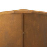 Planter Rusty 120 x 120 x 50 cm Weathering Steel