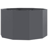 Planter Anthracite 90 x 90 x 50 cm Steel