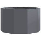 Planter Anthracite 90 x 90 x 50 cm Steel