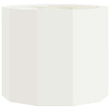Planter White 60 x 60 x 50 cm Steel