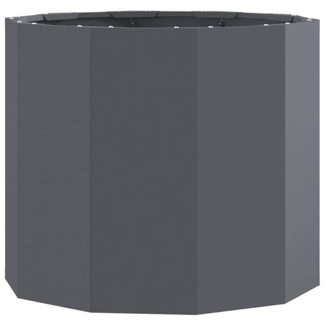 Planter Anthracite 60 x 60 x 50 cm Steel