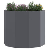 Planter Anthracite 60 x 60 x 50 cm Steel
