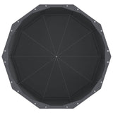 Planter Anthracite 60 x 60 x 50 cm Steel