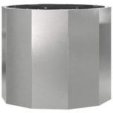 Planter Silver 60 x 60 x 50 cm Stainless Steel