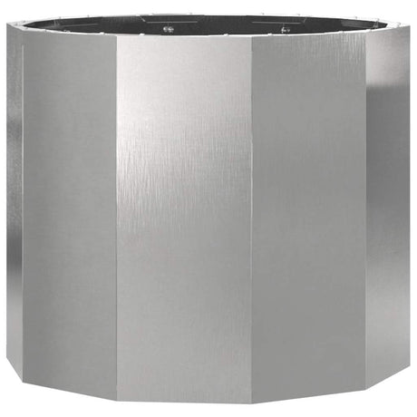 Planter Silver 60 x 60 x 50 cm Stainless Steel
