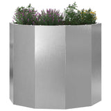 Planter Silver 60 x 60 x 50 cm Stainless Steel