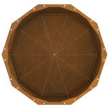 Planter Rusty 60 x 60 x 50 cm Weathering Steel