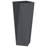 Planter Anthracite 30 x 30 x 75 cm Steel
