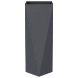 Planter Anthracite 30 x 30 x 75 cm Steel
