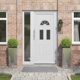 Planter 2 pcs Silver 30 x 30 x 75 cm Stainless Steel