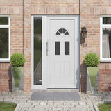 Planter 2 pcs Silver 30 x 30 x 75 cm Galvanised Steel