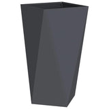 Planter Anthracite 40 x 40 x 75 cm Steel