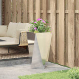Planter Silver 40 x 40 x 75 cm Stainless Steel