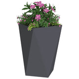 Planter Anthracite 50 x 50 x 75 cm Steel