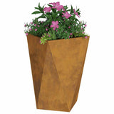 Planter Rusty 50 x 50 x 75 cm Weathering Steel