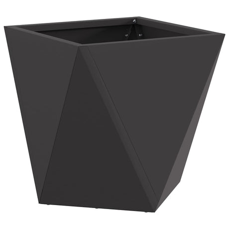 Planter Black 30 x 30 x 30 cm Steel