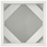 Planter White 30 x 30 x 30 cm Steel