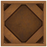 Planter Rusty 30 x 30 x 30 cm Weathering Steel