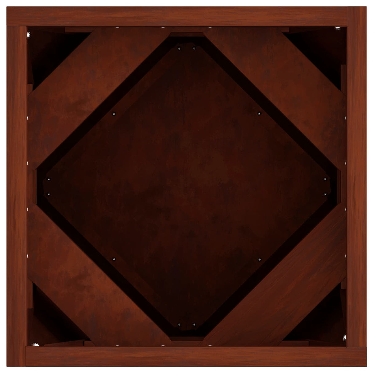 Planter Rusty 30 x 30 x 30 cm Weathering Steel