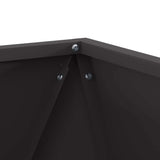 Planter Black 40 x 40 x 40 cm Steel